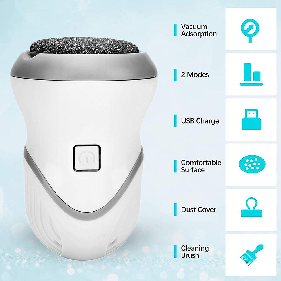 Thumbnail: Portable Electric Vacuum Adsorption Foot Grinder Electronic Foot File 