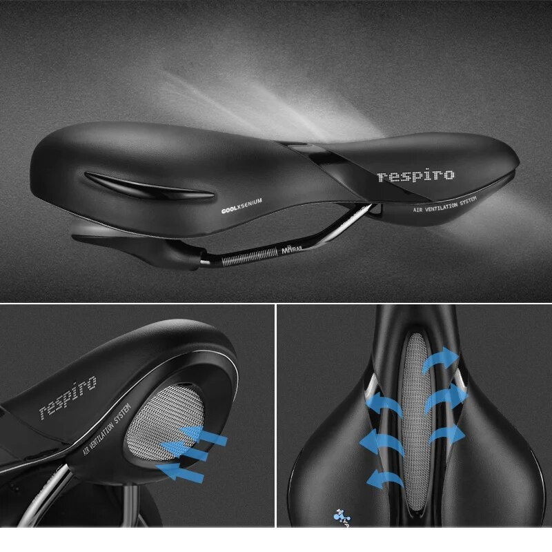 Thumbnail: SELLE ROYAL Italy Cycling MTB Bike Bicycle Rail Hollow Saddle Breathable Soft 