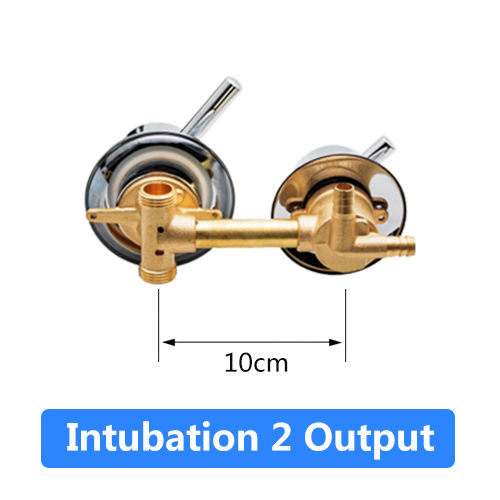 Thumbnail: 2/3/4/5 Ways Water Outlet Screw Thread Center Distance 10cm 12.5cm Mixing
