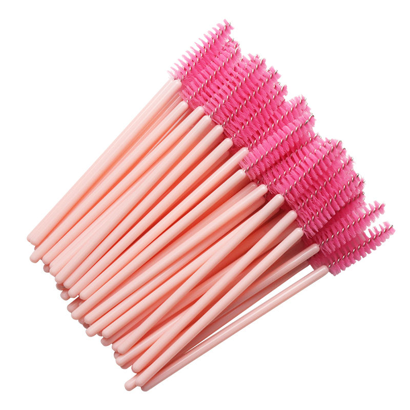 Thumbnail: 50 pcs Cosmetic Eyelash Brush  Crystal Mascara Wands Applicator Diamond 