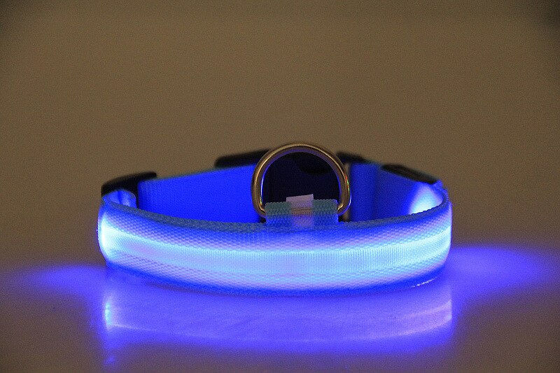 Thumbnail: Shining Pet Dog Collar LED Light Pet Collar Traction Flashing 