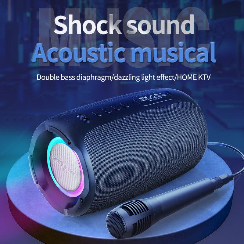 Thumbnail: ZEALOT S61 Portable Bluetooth Speaker Double Diaphragm Wireless Subwoofer