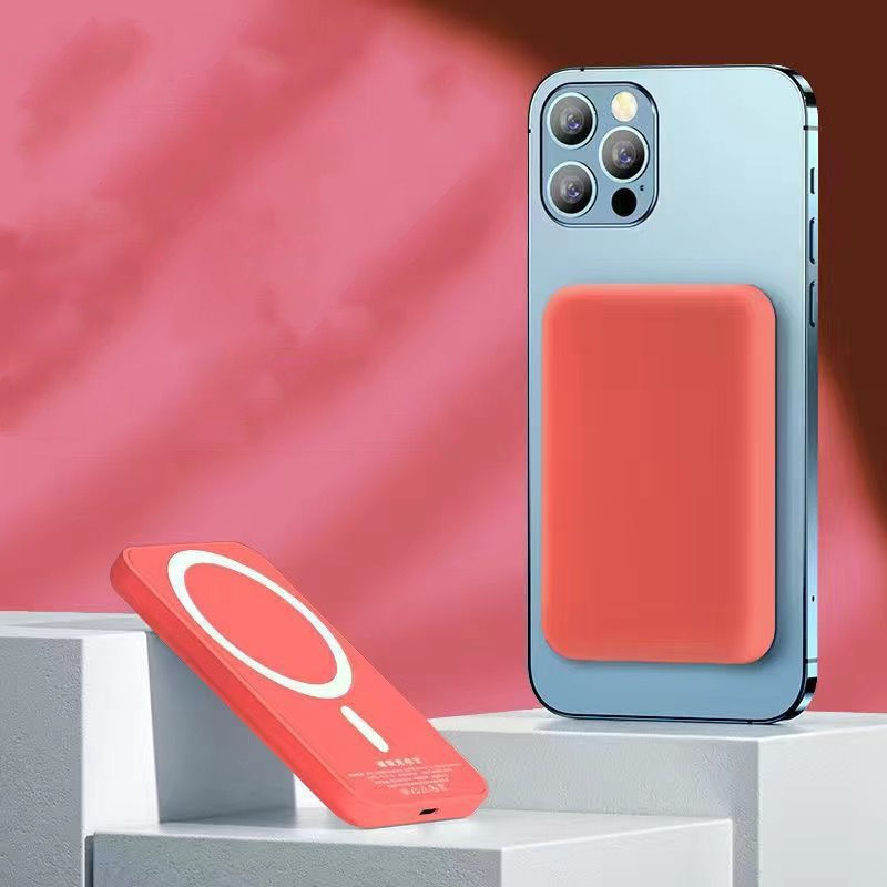Thumbnail: 10000mAh 1:1 Macsafe Power Bank Magnetic Wireless Charger External Portable 