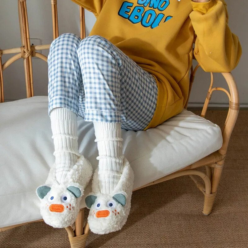 Women Thermal Fuzzy Sock Comfy Floor Winter Warm Sleeping Soft Female Plush 