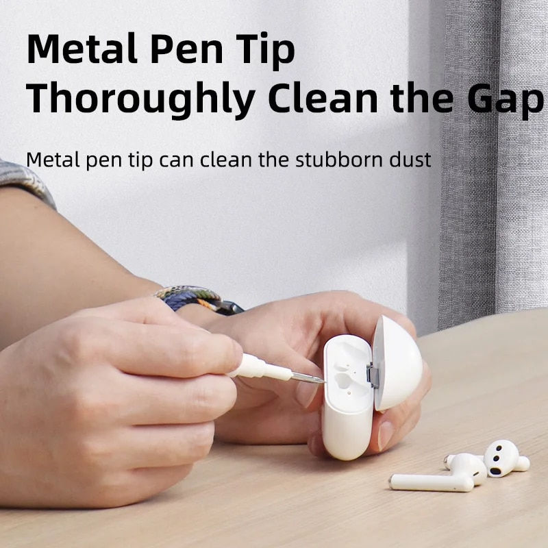 Thumbnail: Hagibis Cleaner Kit for Airpods Pro 1 2 earbuds Cleaning Pen brush Bluetooth 