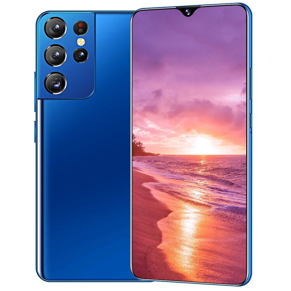 Thumbnail: S21+ Ultra New 100% Original Mobail Smart Smartphones Huwai Gaming Phone C