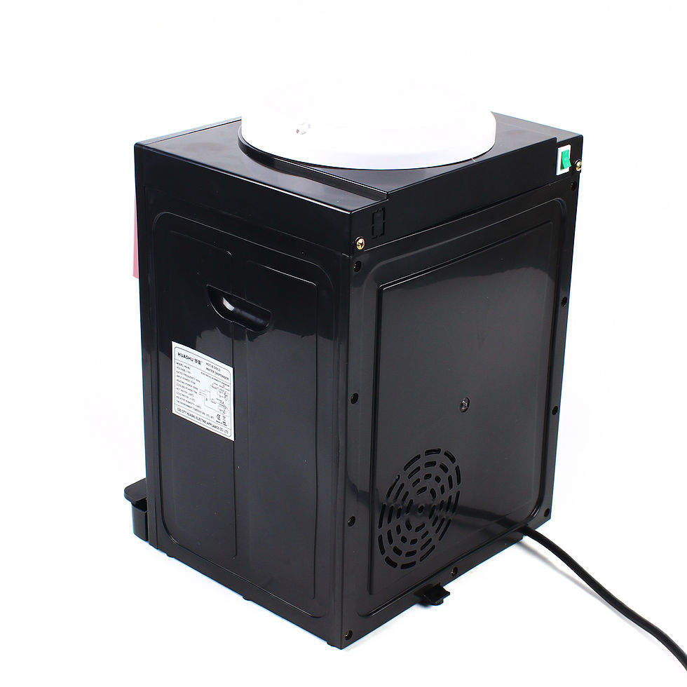 Thumbnail: 1.1-4.9gal 500W Electric Water Dispenser Hot and Cold Water 110V Rose Gold 