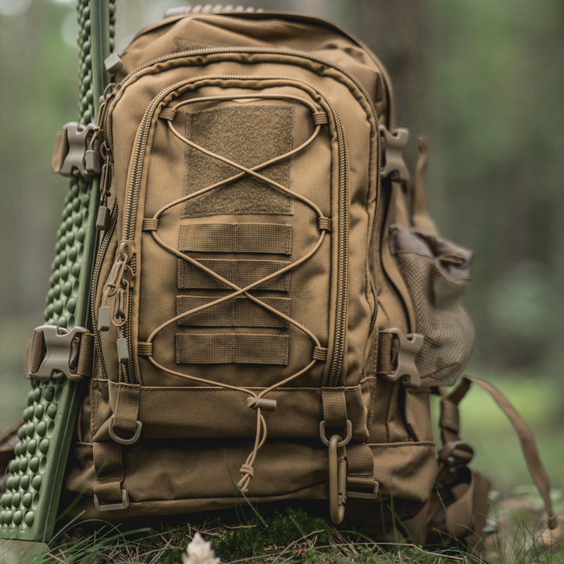 Thumbnail: 65L Outdoor Tactical Backpack Men's Outdoor Hiking Bag Large Capacity Military 