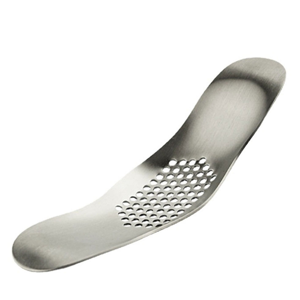 Thumbnail: Garlic Press Crusher Mincer Kitchen Stainless Steel Garlic Smasher Squeezer 