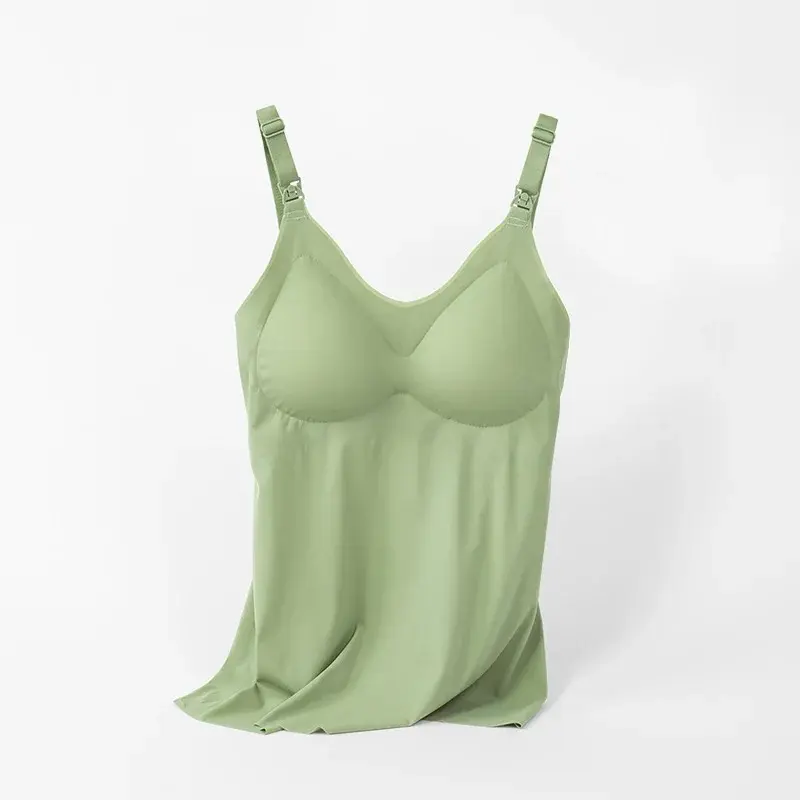 Thumbnail: pregnant women's top nursing Tanks & Camis  breast-feeding vest maternity camis