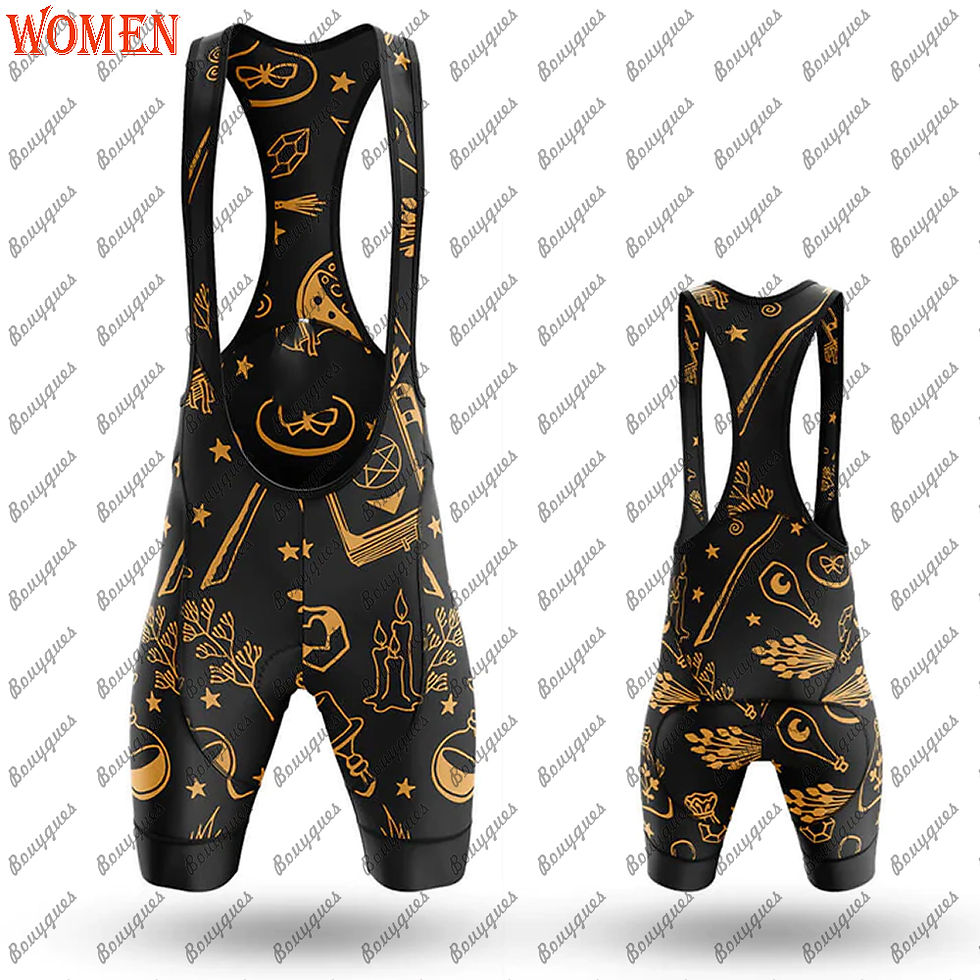 Thumbnail: Cycling Bibs Shorts Mountain Bike Breathable Men's Women Gel Padded Bike Tights