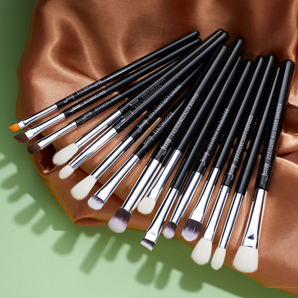Thumbnail: Jessup Eye Makeup Brushes Set 15pcs Precise Eyeshadow Brush Eyebrow EyeLiner 