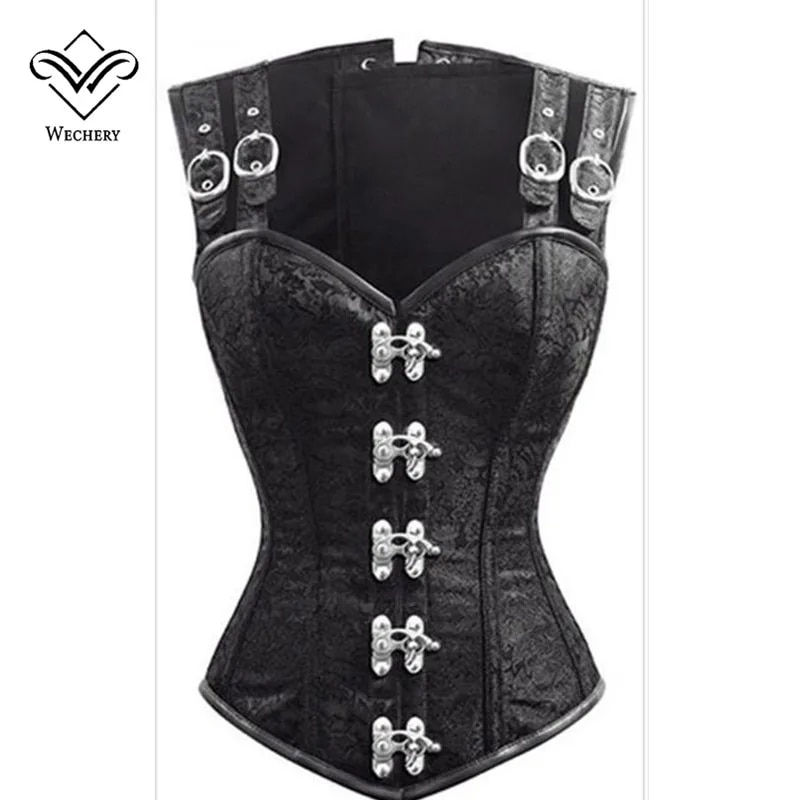 Thumbnail: Corset Steampunk Corsets and Bustiers Slimming Gothic Corsage Corselet Corsets 