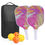 Thumbnail: Pickleball Paddles Set-USAPA Approved Graphite Pickleball Set of 2 Rackets 4 