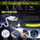 Thumbnail: Sensor Headlamp LED Head Flashlight Rechargeable Headlight Head Torch Built-in 