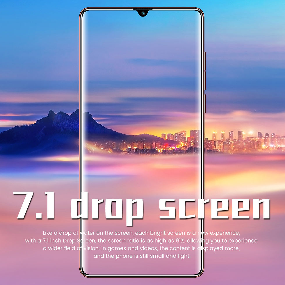 Thumbnail: 7.1inch P50 Pro Smartphone 4G 5G Unlock Android Mobile 16GB