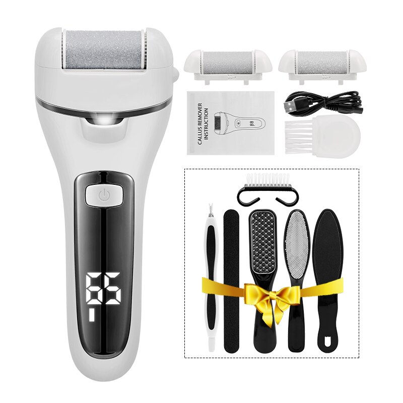 Thumbnail: Electric Pedicure Tools Foot Care File Leg Heels Remove 