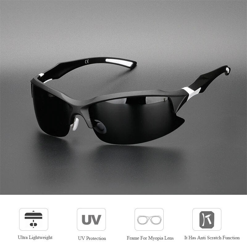 Thumbnail: COMAXSUN Professional Polarized Cycling Glasses Bike Bicycle Goggles Driving 