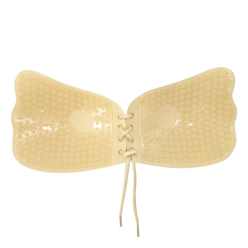 Thumbnail: Women Invisible Bra Super Push Up Seamless Self-Adhesive Sticky Wedding Party