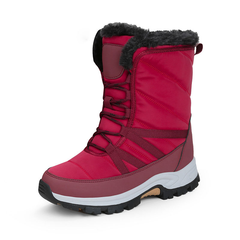Thumbnail: Hellosports Winter Boots for Women 2021 Warm Fur Wool Australi