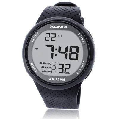 Thumbnail: Hot!!! Fashion Men Sports Watches Waterproof 100m Outdoor Fun Digital Watch