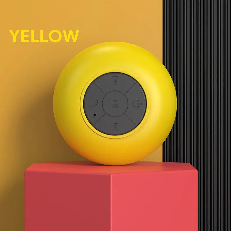 Thumbnail: Waterproof bluetooth speaker Sound box for Shower Bathroom Portable Wireless