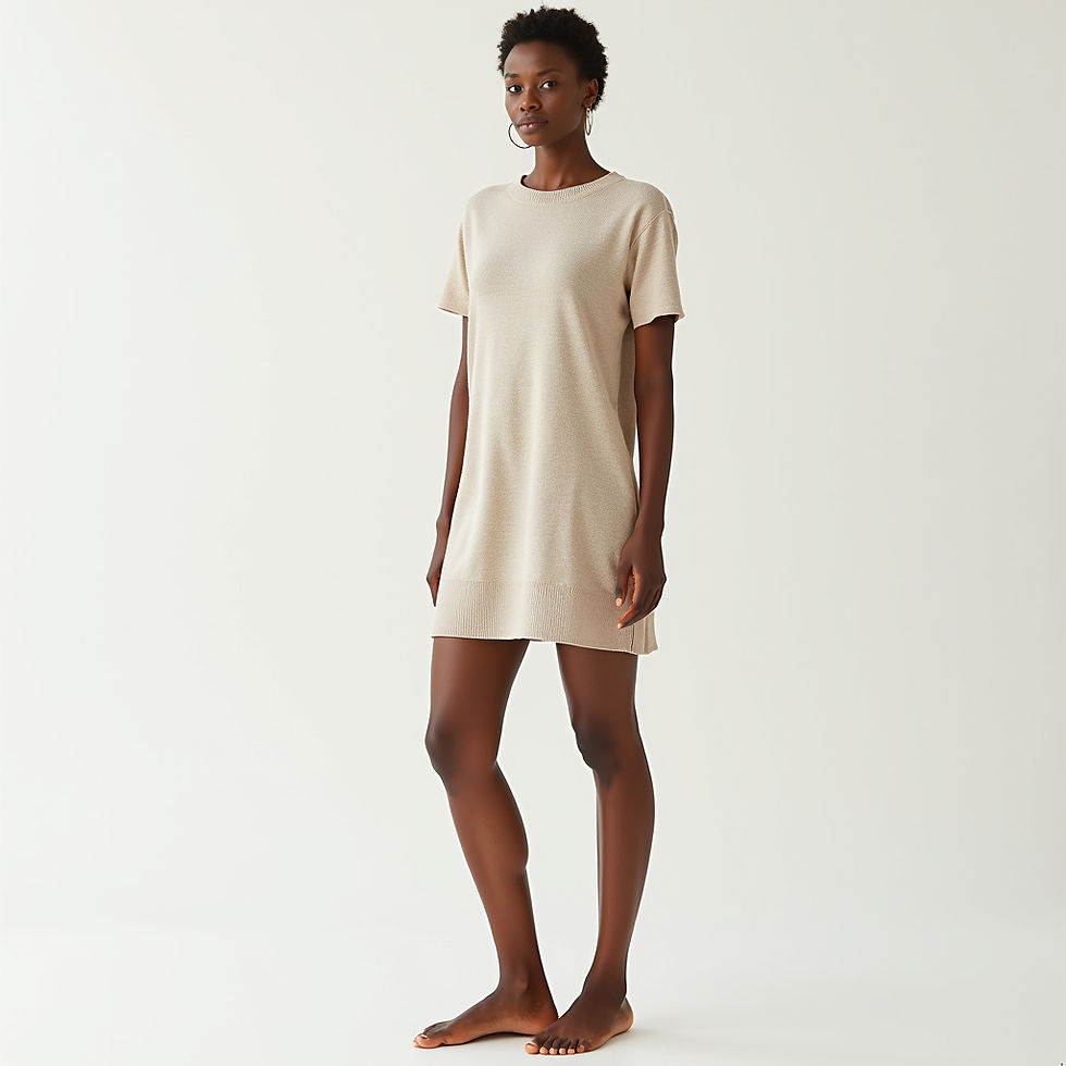 Casual Knit Dress