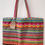 Miniature : Tote bag motif graphique multicolore