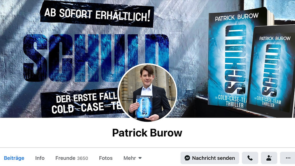 Facebook Profil Patrick Burow