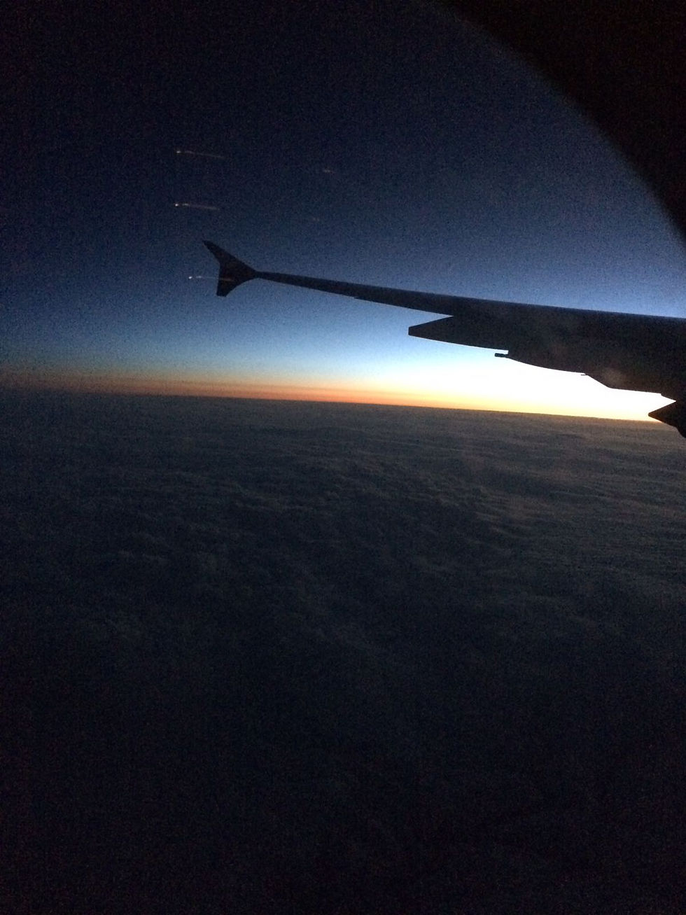 Unser Flug nach Bangkok