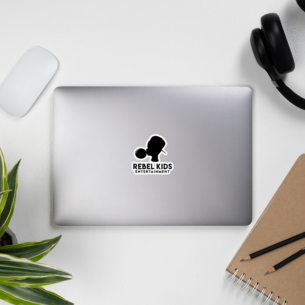 Thumbnail: RKE Black Logo - Bubble-free stickers