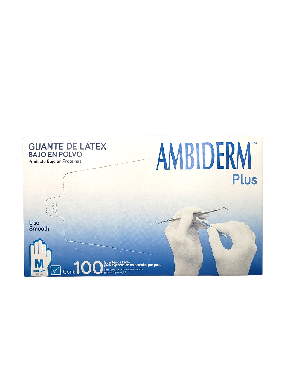 Miniatura: GUANTES DE LÁTEX PLUS - AMBIDERM