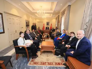 TİMBİR heyeti Muğla Valisi İdris Akbıyık’ı ziyaret etti