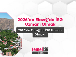 2026 Elazığ İSG uzmanı eğitimi