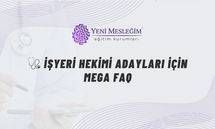 İşyeri hekimi olmak isteyenler için hazırlanan soru–cevap rehberi görseli