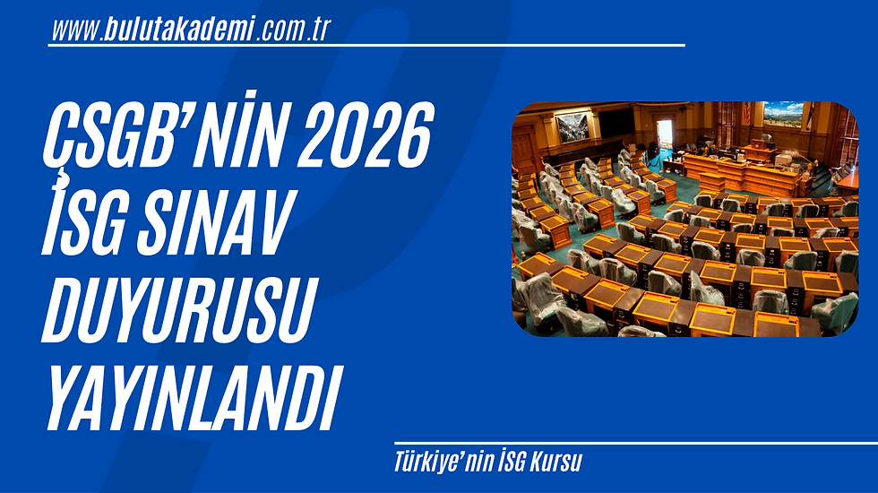 2026 İş Güvenliği Uzmanlığı Sınavı Başvuru Koşulları ve Hazırlık Rehberi