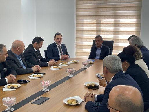 TİMBİR’den Erzincan TSO Başkanı Ahmet Tanoğlu’na ziyaret