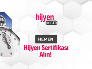 Hemen Hijyen Sertifikası Alın! 