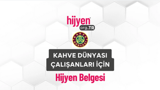 Kahve Dünyası Çalışanları İçin Hijyen Belgesi