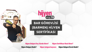 Barmen Hijyen Sertifikası