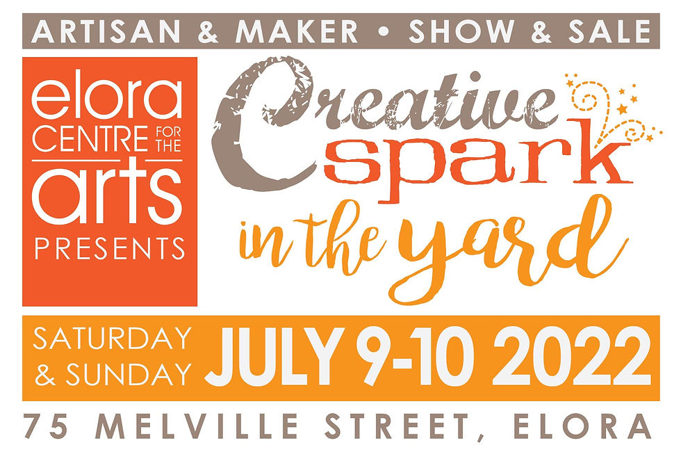 Creative Spark in the Yard Elora ON.
