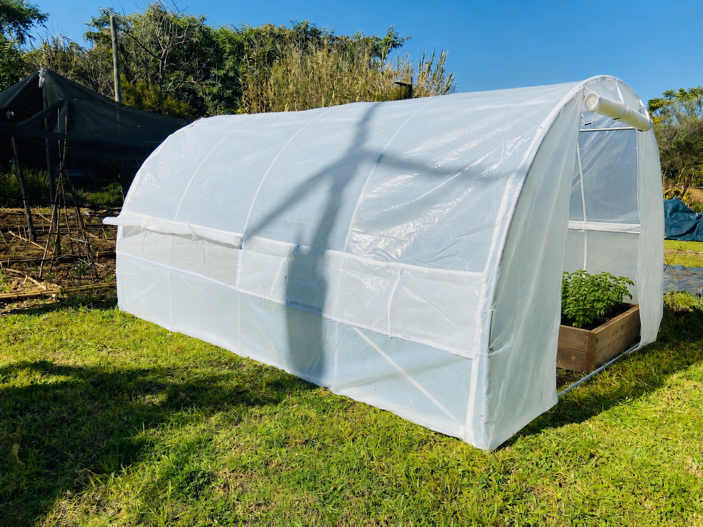 Complete Greenhouse Installed
