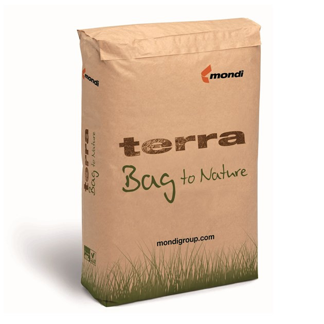 Considered packaging vermicompost in strong paper bags