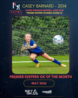 Casey Barnard - PK GK of the month May 2026