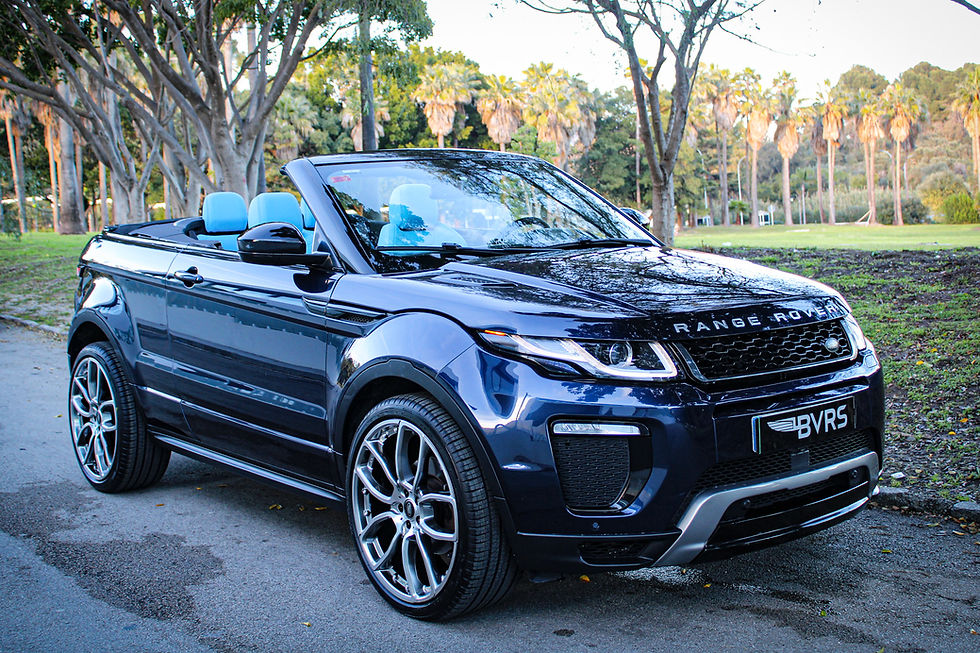 Thumbnail: Land Rover Range Rover Evoque Rove Custom Interior "Azzurro Napoli"