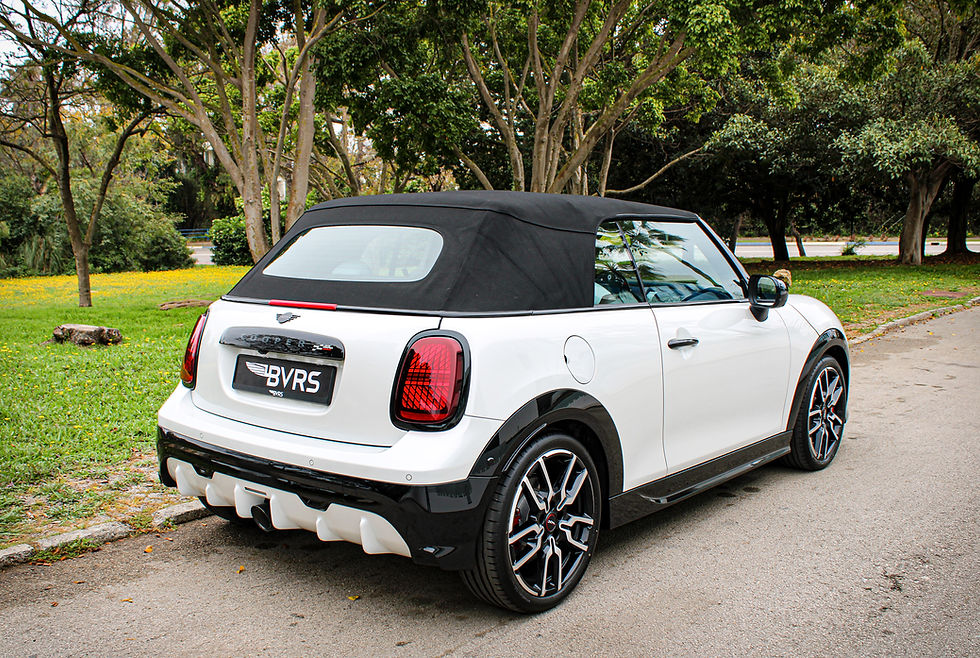 Thumbnail: MINI JCW Cabrio Custom interior Pepita / Charlesblue
