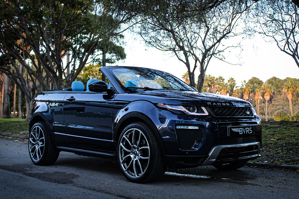 Thumbnail: Land Rover Range Rover Evoque Rove Custom Interior "Azzurro Napoli"
