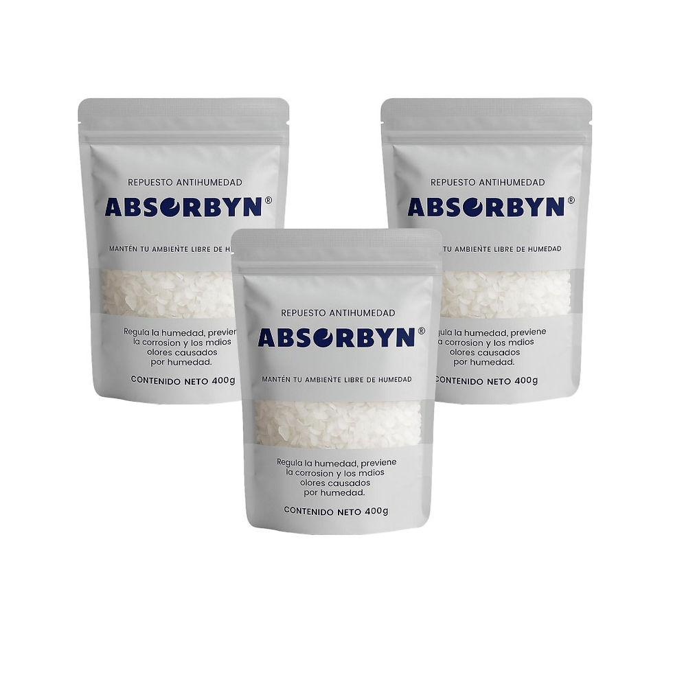 Miniatura: Trio Recambio Absorbyn Antihumedad x 400 gr C/U
