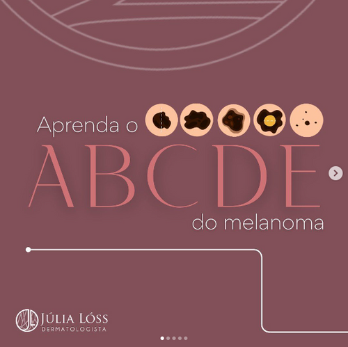 Aprenda o ABCDE do melanoma