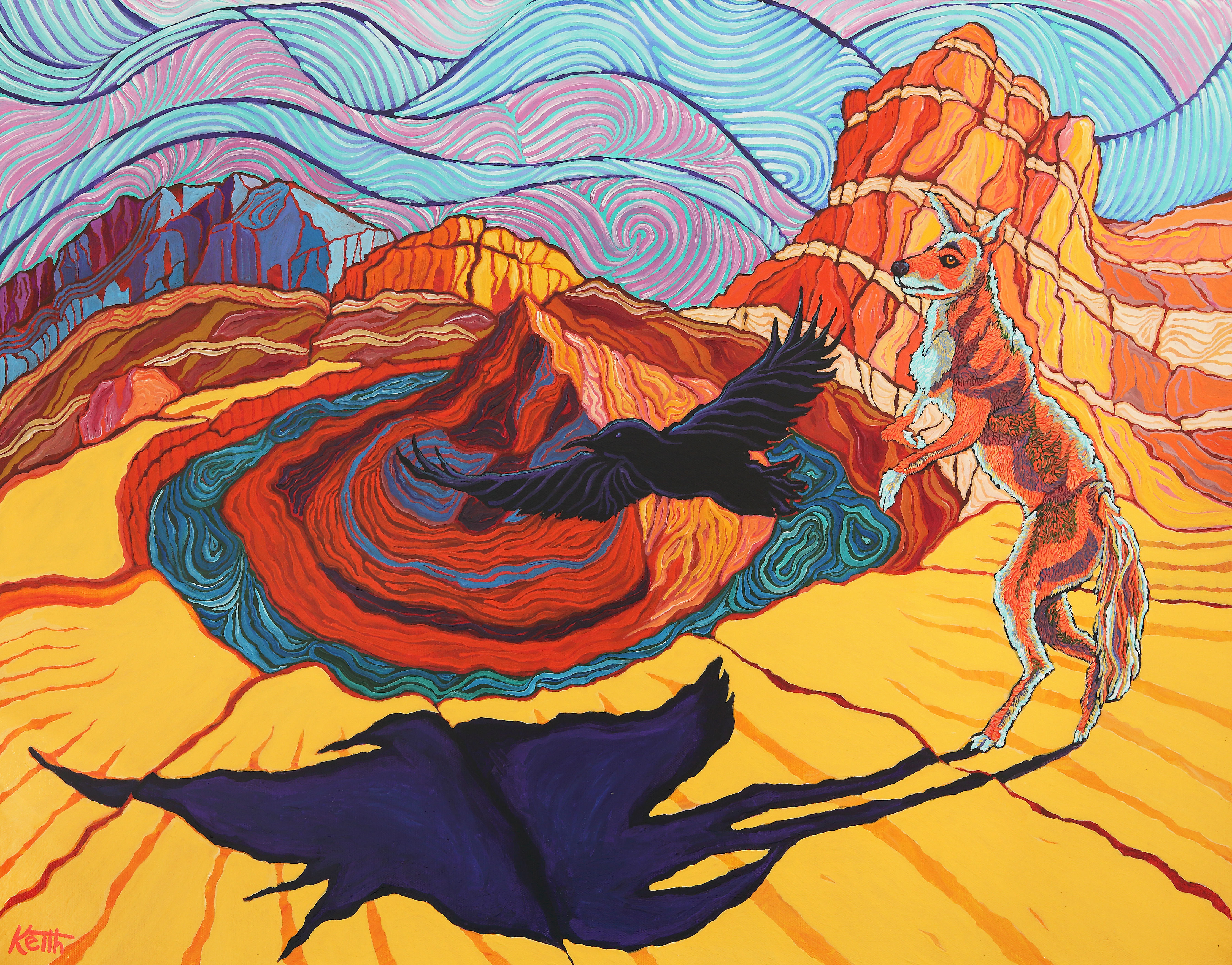 Raven and Coyote